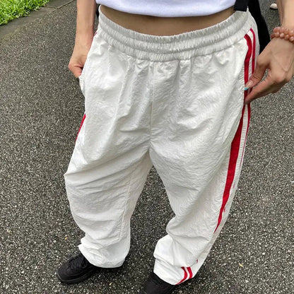 Striped Oversize Baggy Jogging Pant