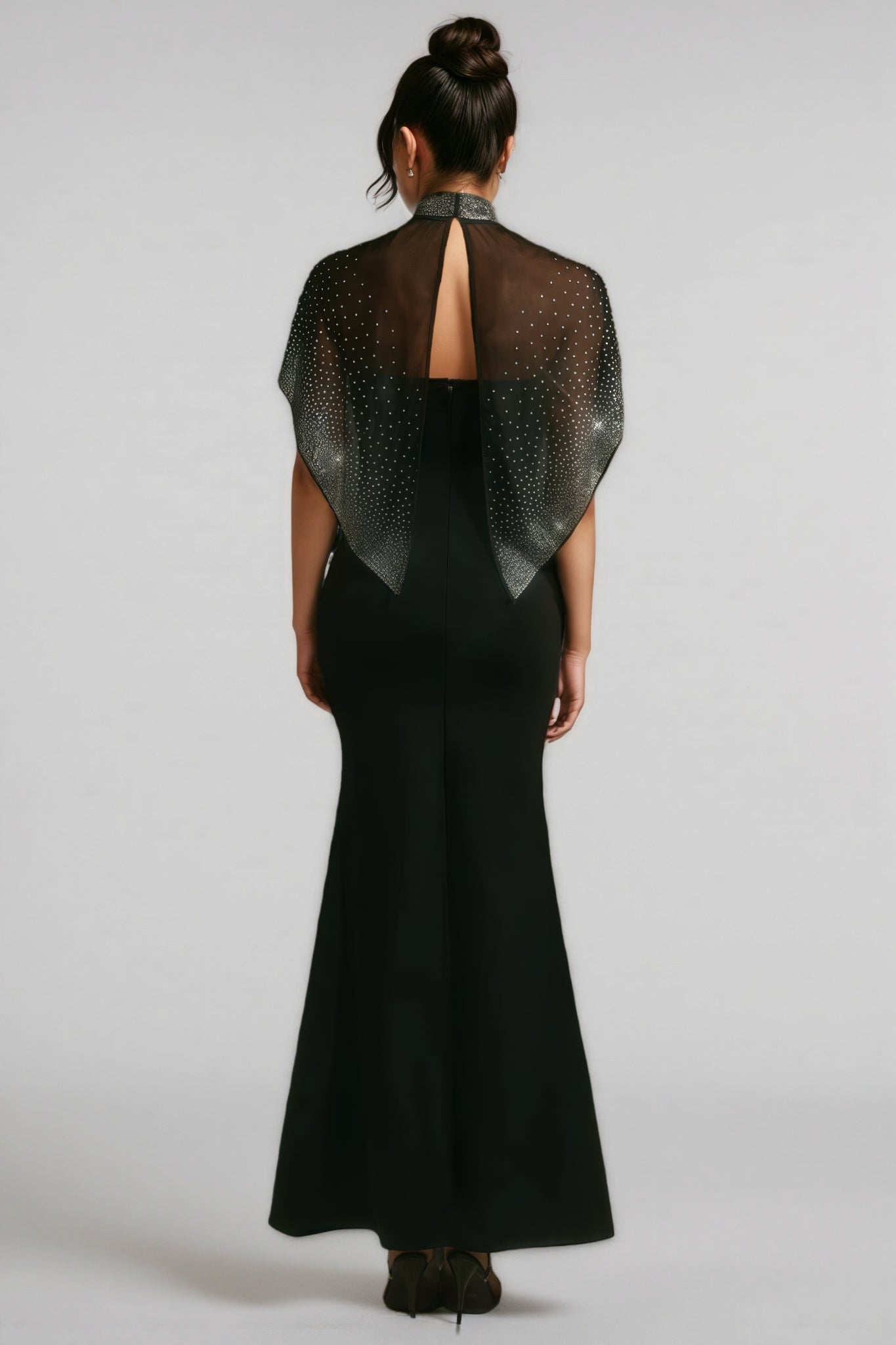Roger Beaded Sequin Maxi Dress