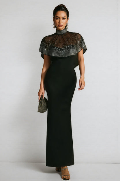 Roger Beaded Sequin Maxi Dress