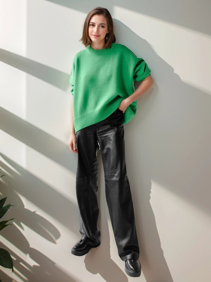 Oversized Loose Autumn Winter Warm Thick Knit Sweater
