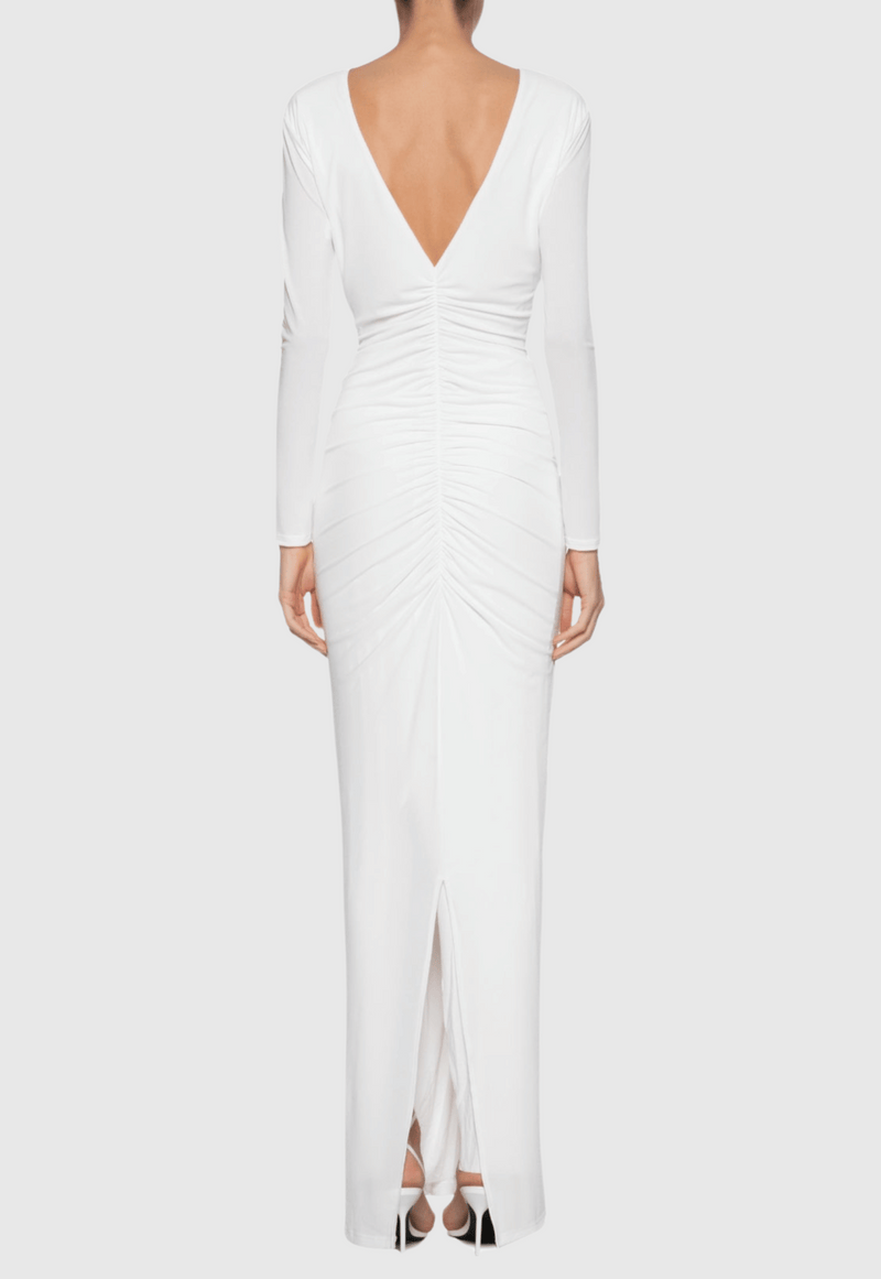 Manik Ruched Maxi Dress