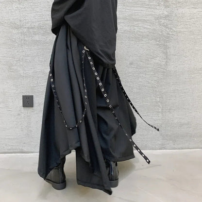 Ribbon Dark Halloween Pants