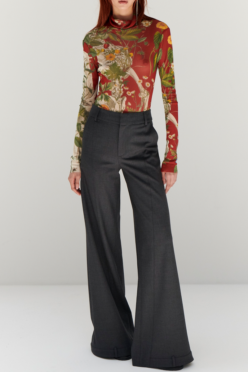 Mira Deconstructed Wide Leg Pants
