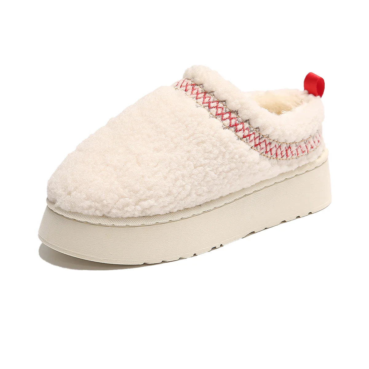 New Furry Plush Warm Stylish Platform Snow Boot