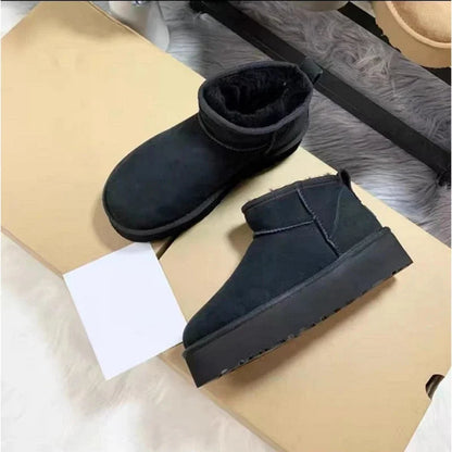 New Stylish Plush Warm Short Comfortable Snow Boot