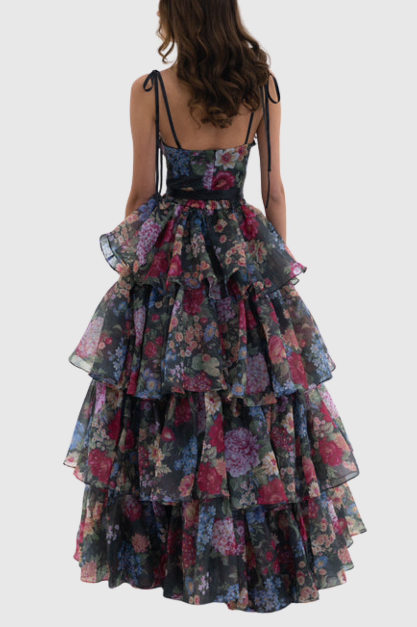 Nicola Cutout Ruffle Skirt Two Piece Set