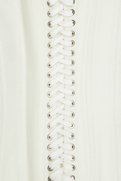 Nuala Strapless Mini Dress - White