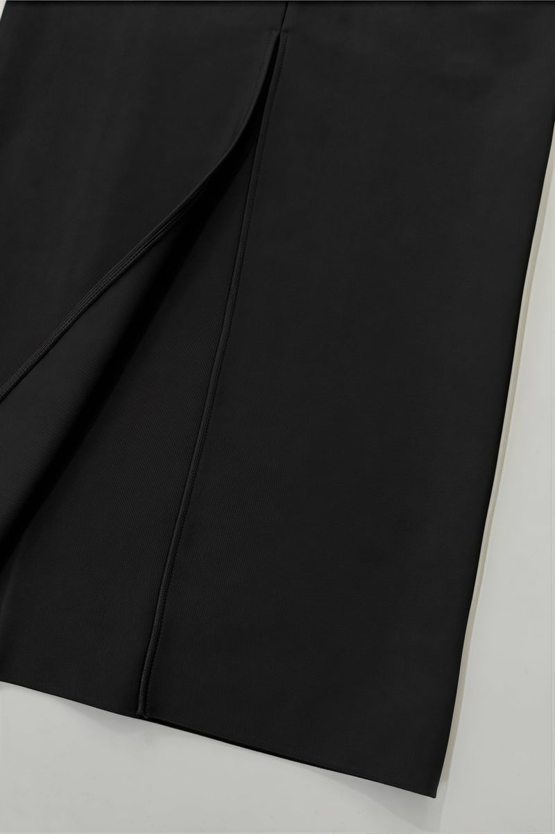 Senne Rhinestone Long Sleeve Maxi Dress