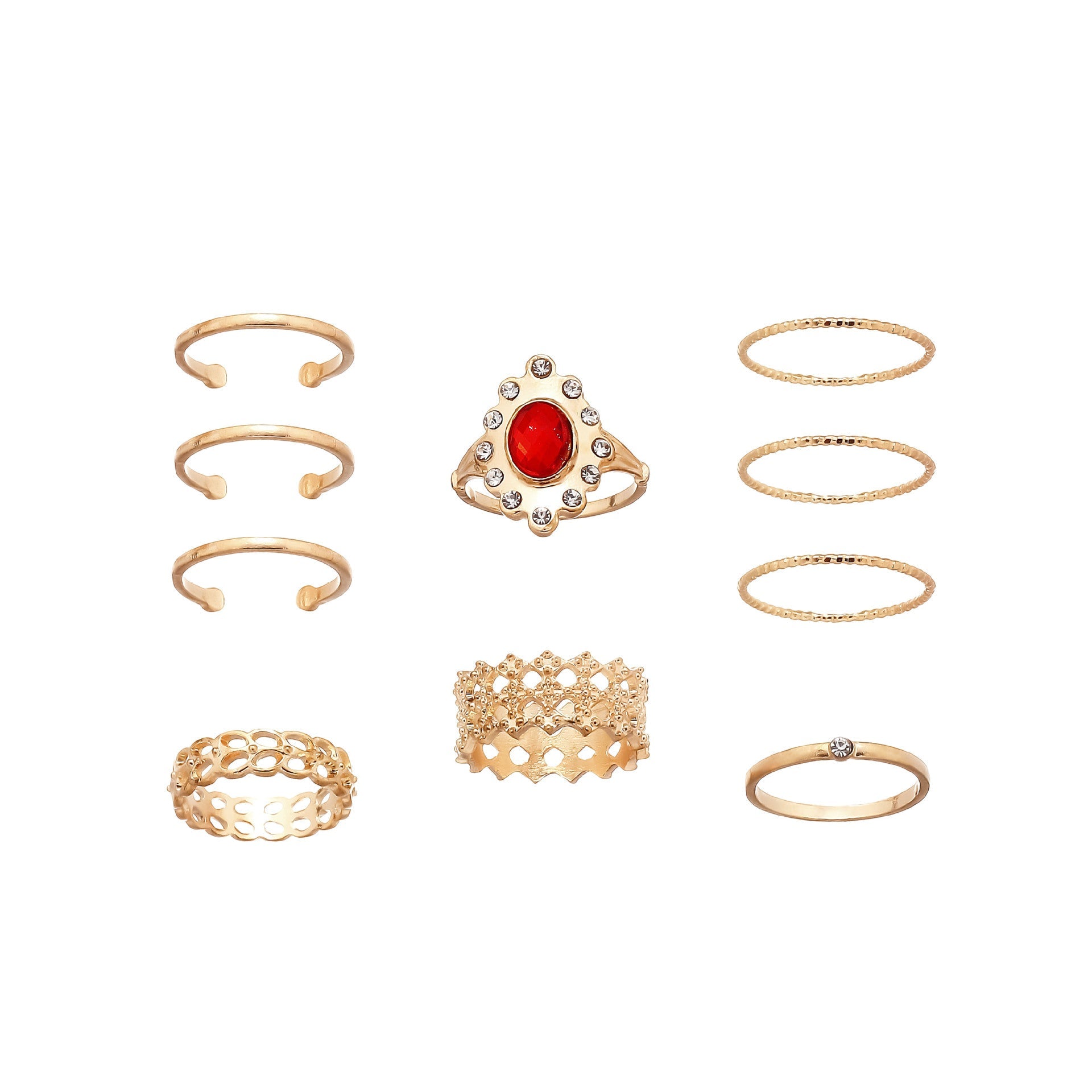 Delicate Artisan Gold Set