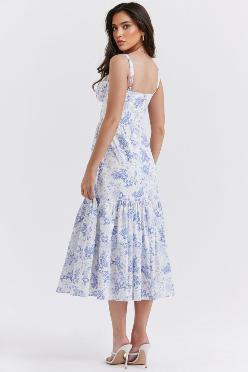 Pora A-line Cake Maxi Dress