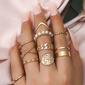 Vintage Handmade Gold Ring