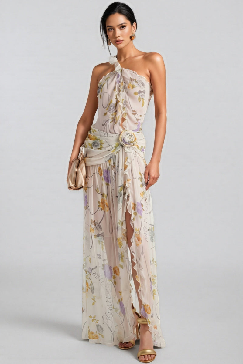 Fanyrt Backless Maxi Dress