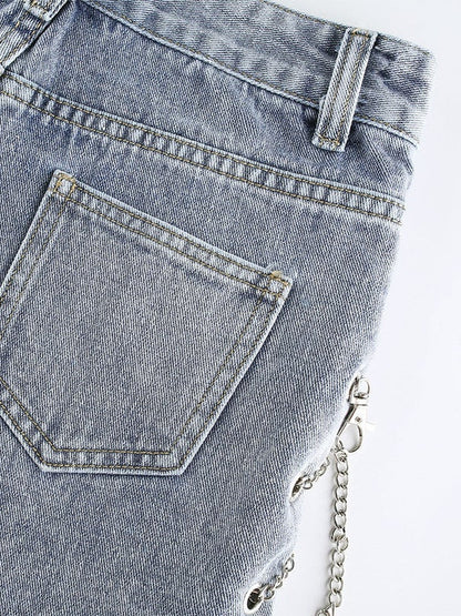 Summer Denim Shorts Shorts
