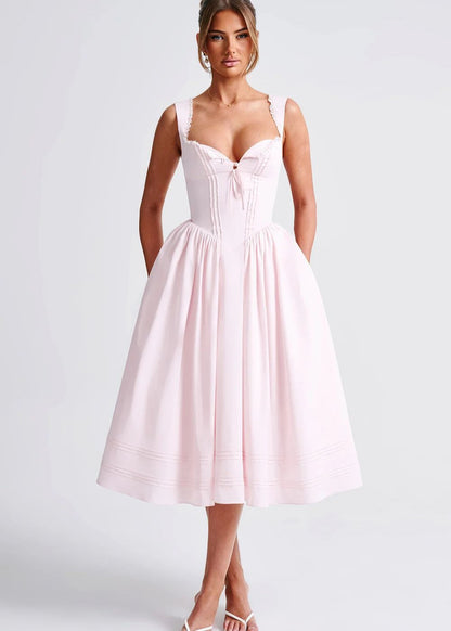 Elegance in Bloom Midi Dress