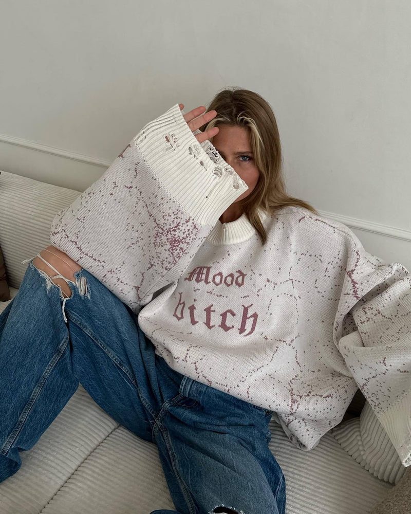 Knitted Pullover Sweater