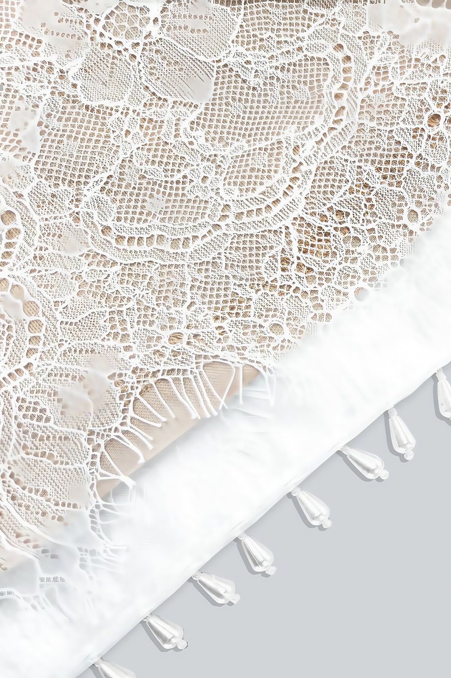 Hadrian Pearl Lace Mini Dress