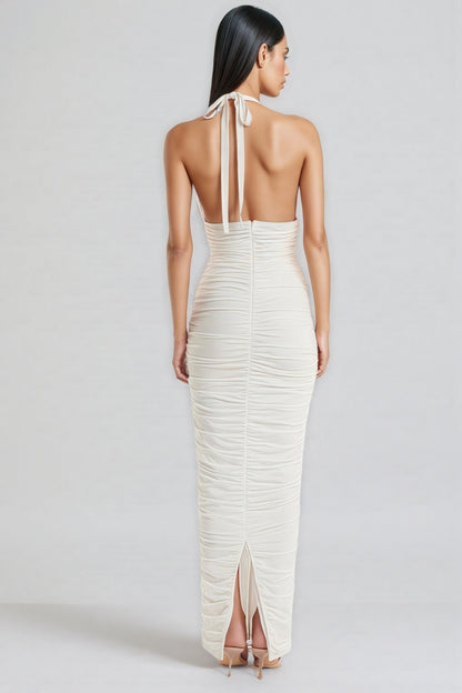 Wooh 3d Neck Maxi Dress
