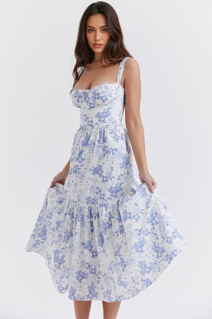 Pora A-line Cake Maxi Dress