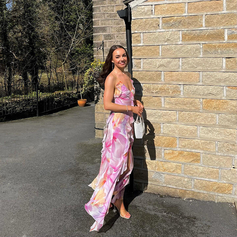 Nylah | Ruffle Maxi Dress