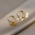 Vintage Handmade Gold Earring