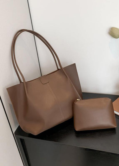 Retro-two-piece Set Tote