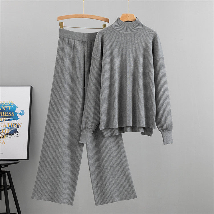Gray - Loose-fit Two Piece Set
