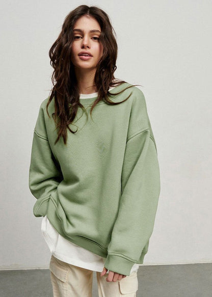 Oversized Charcoal Sweatshirt - Minimalist Comfort