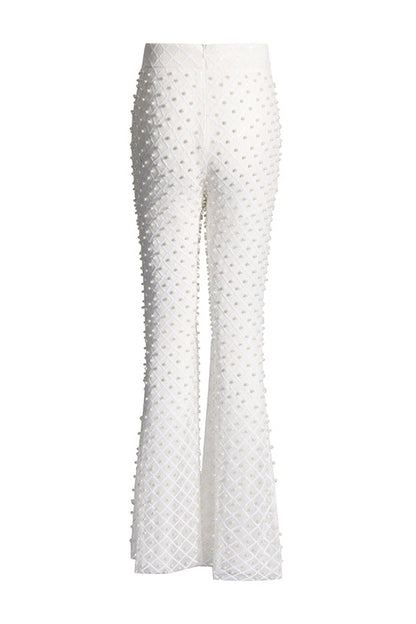 Maureen Pearl Embellished Blazer/pants