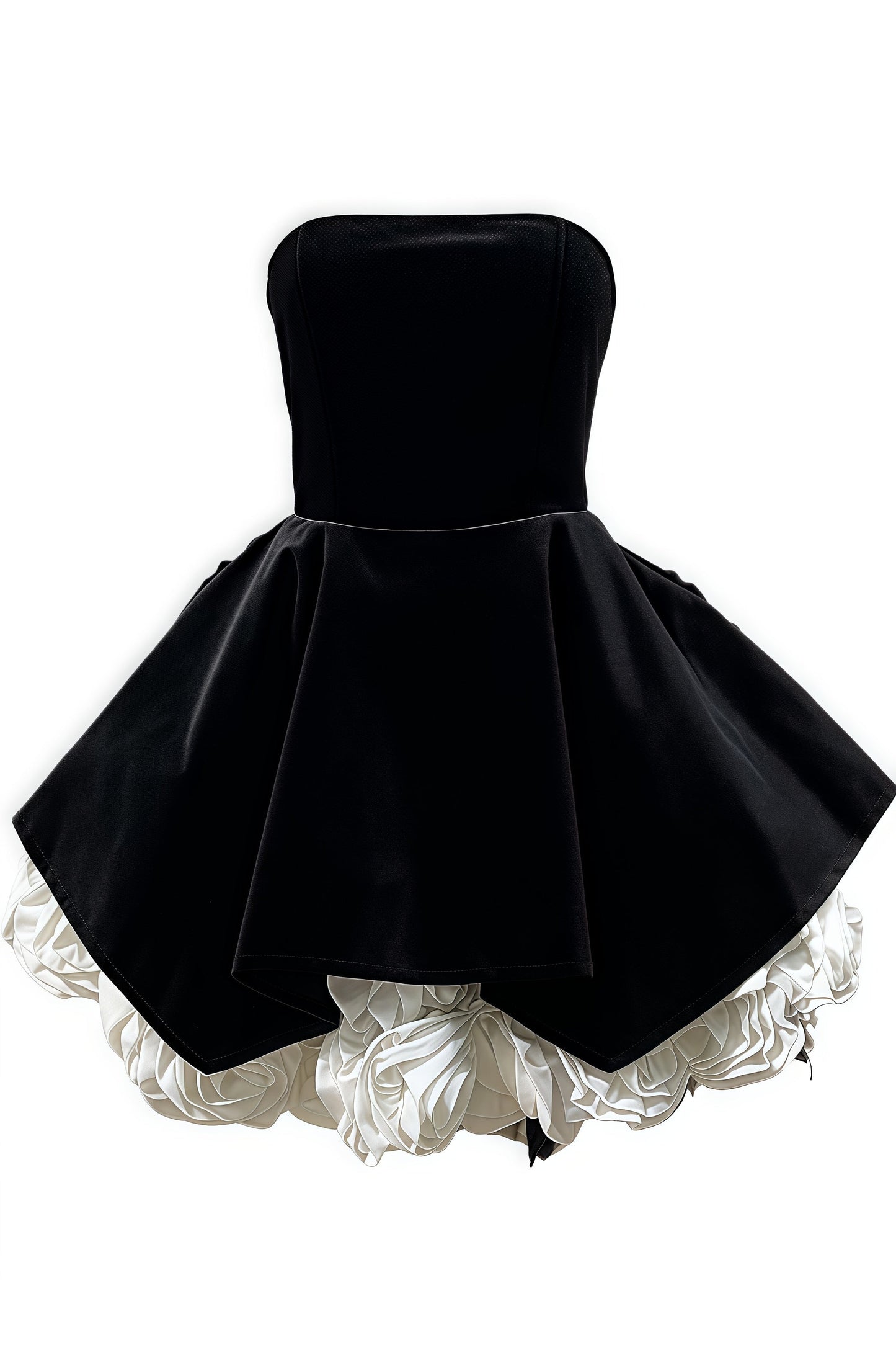 Anira Sleeveless 3d Mini Dress
