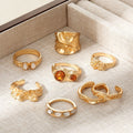 Beautiful Gold Set with Unique Style