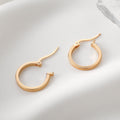 Delicate Artisan Gold Earring