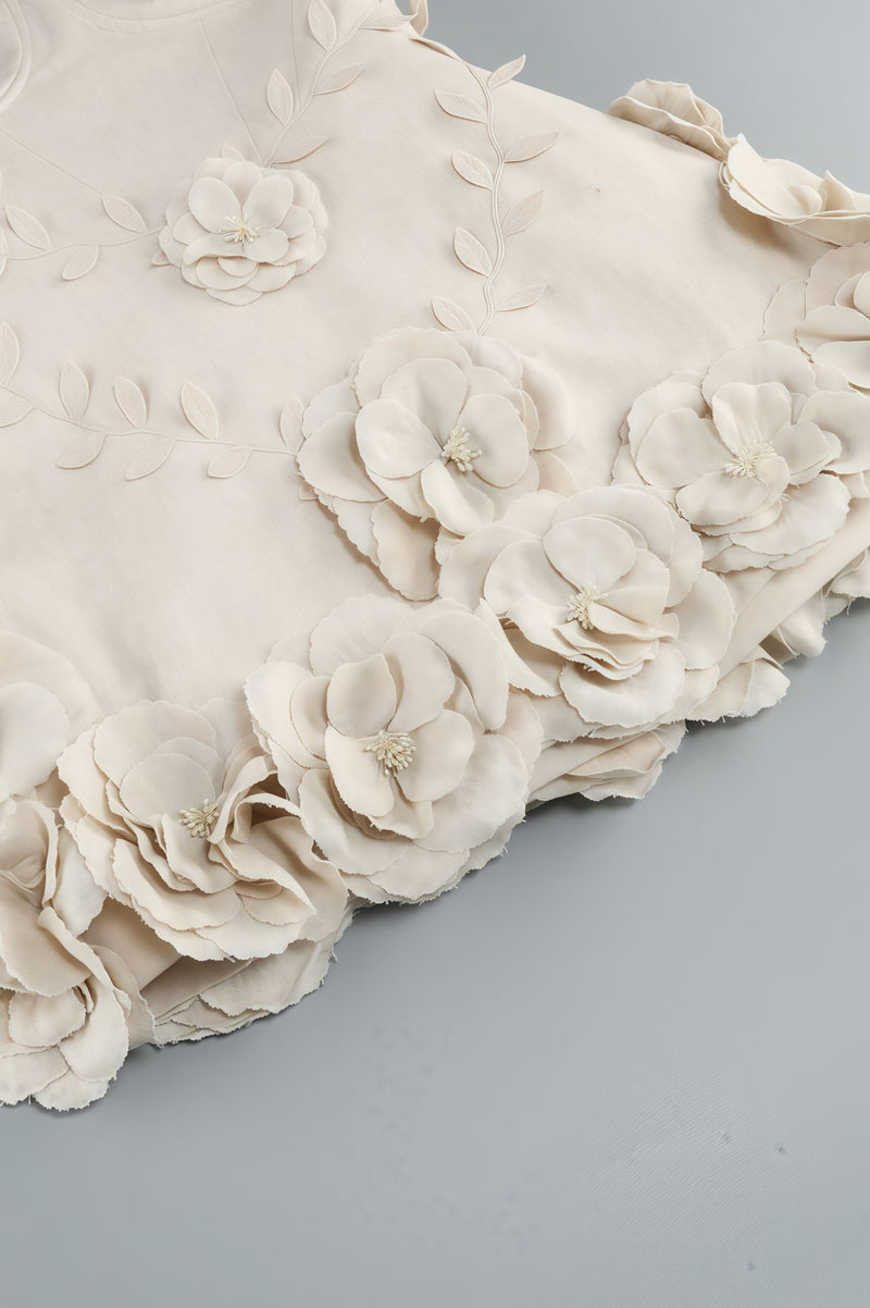Freyae 3d Puffy Mini Dress