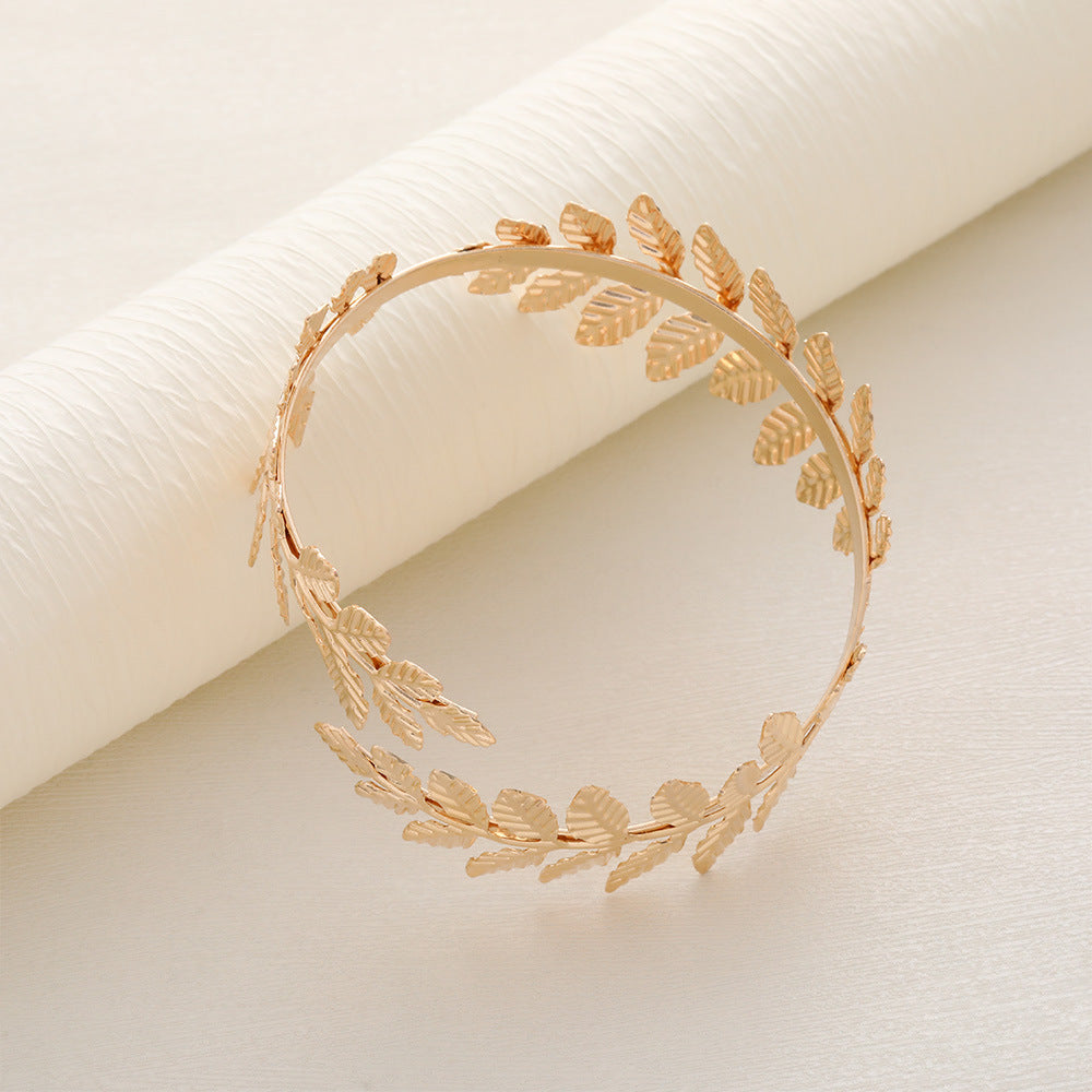 Delicate Artisan Gold Bracelet