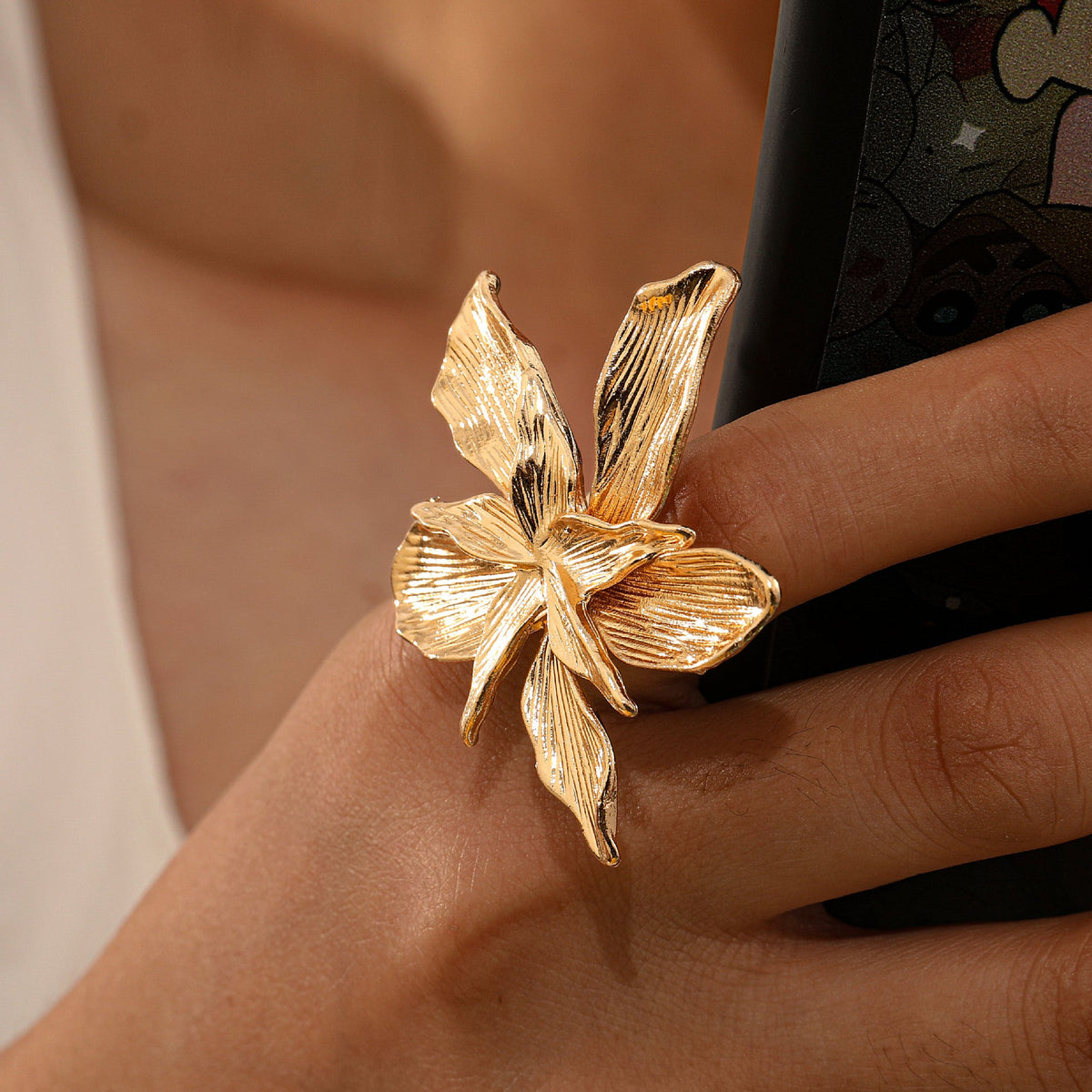 Beautiful Gold Ring with Unique Style