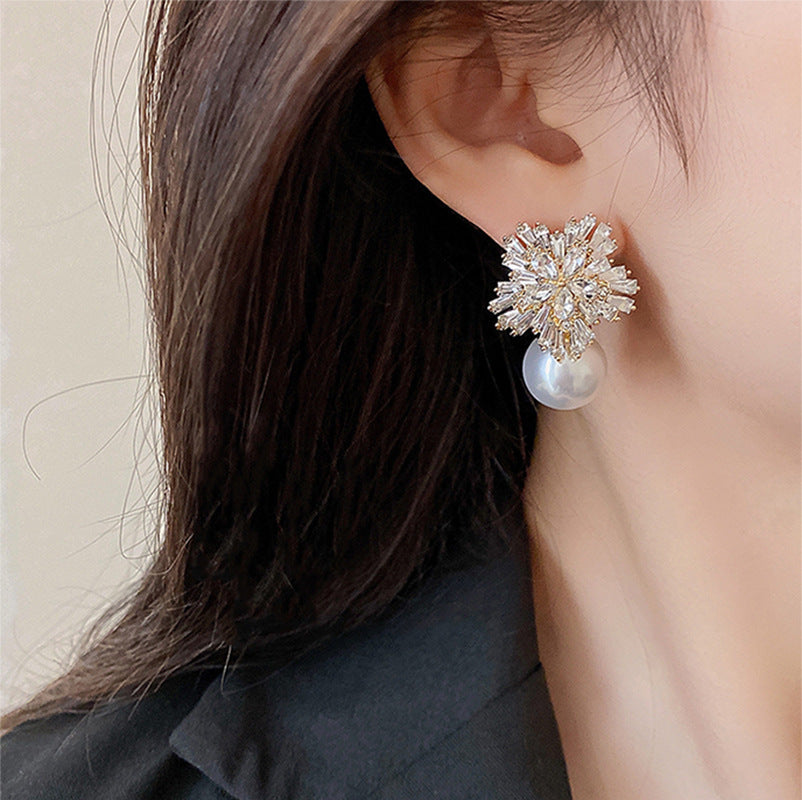 Stunning Pearl Earring for Daily Wear