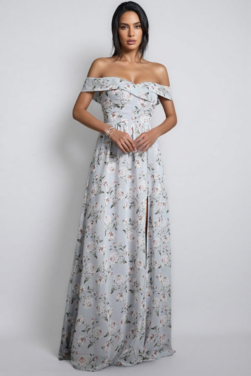Desiree Off Shoulder Maxi Dress