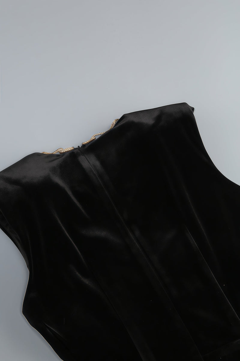 Selah Black Cutout Maxi Dress