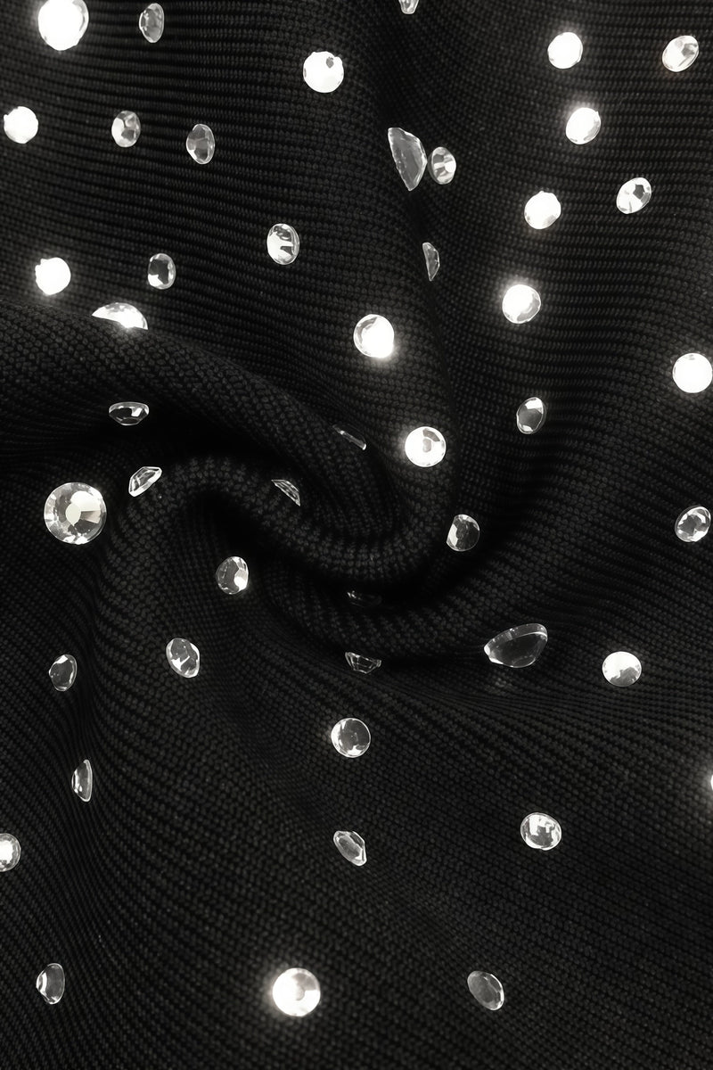 Fawke Rhinestone Sleeveless Maxi Dress