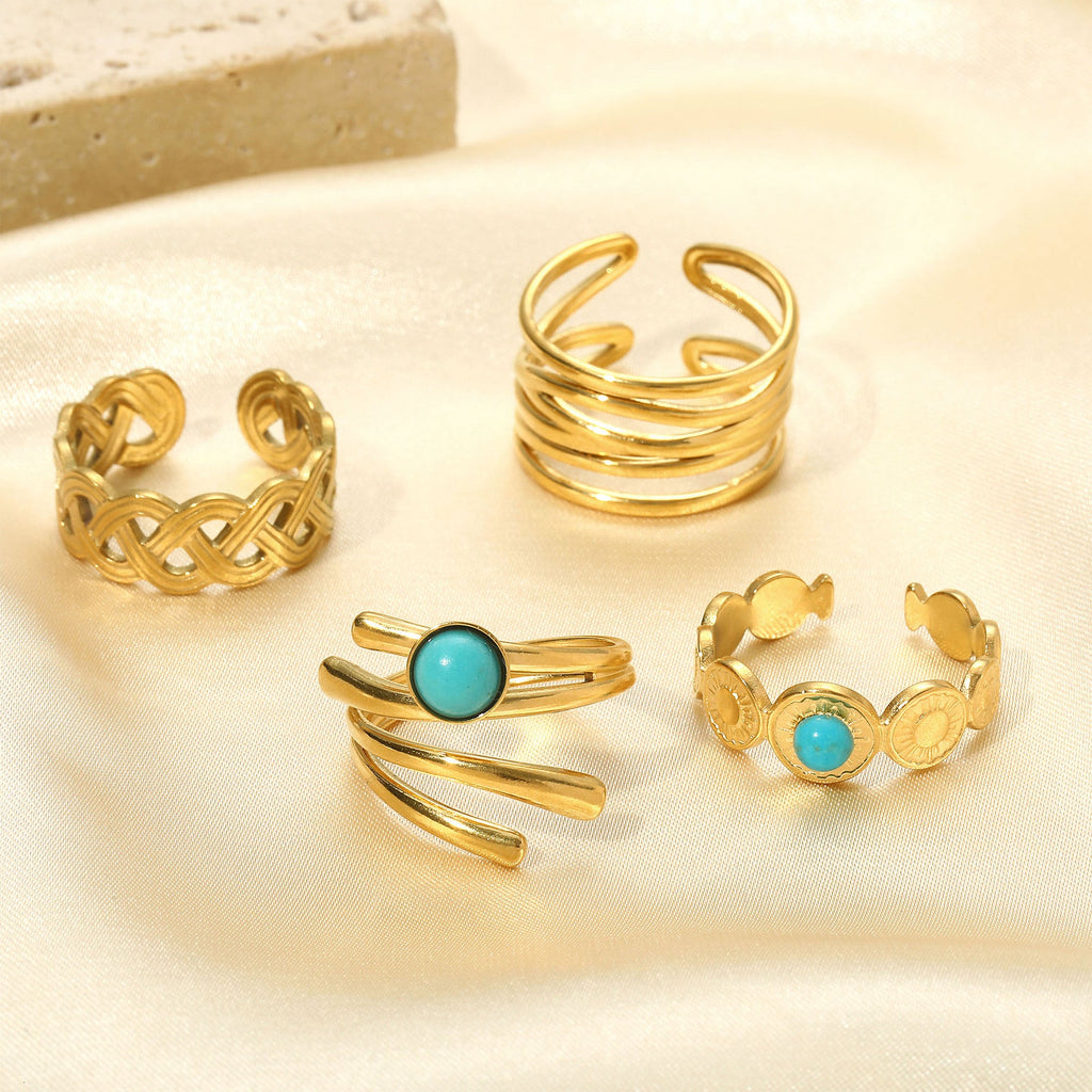 Beautiful Gold Ring with Unique Style