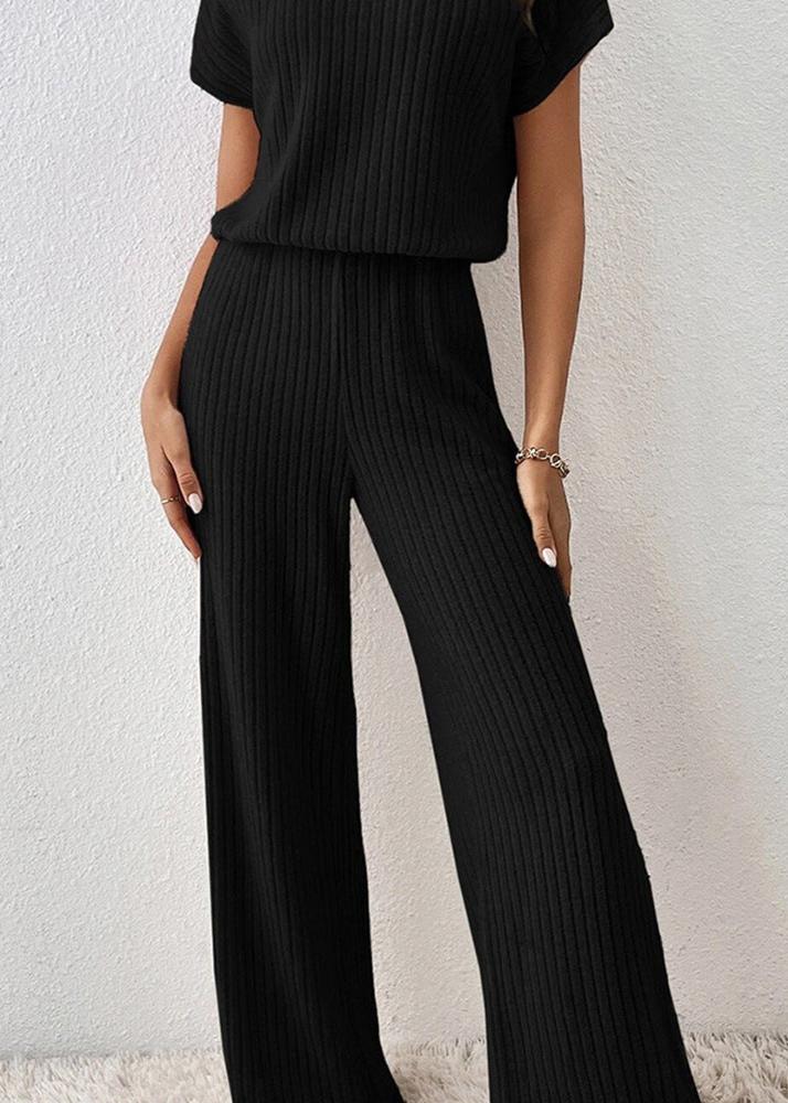 Tranquil Knit - Ribbed Two-piece Set
