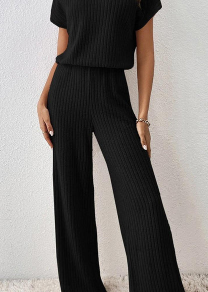 Tranquil Knit - Ribbed Two-piece Set