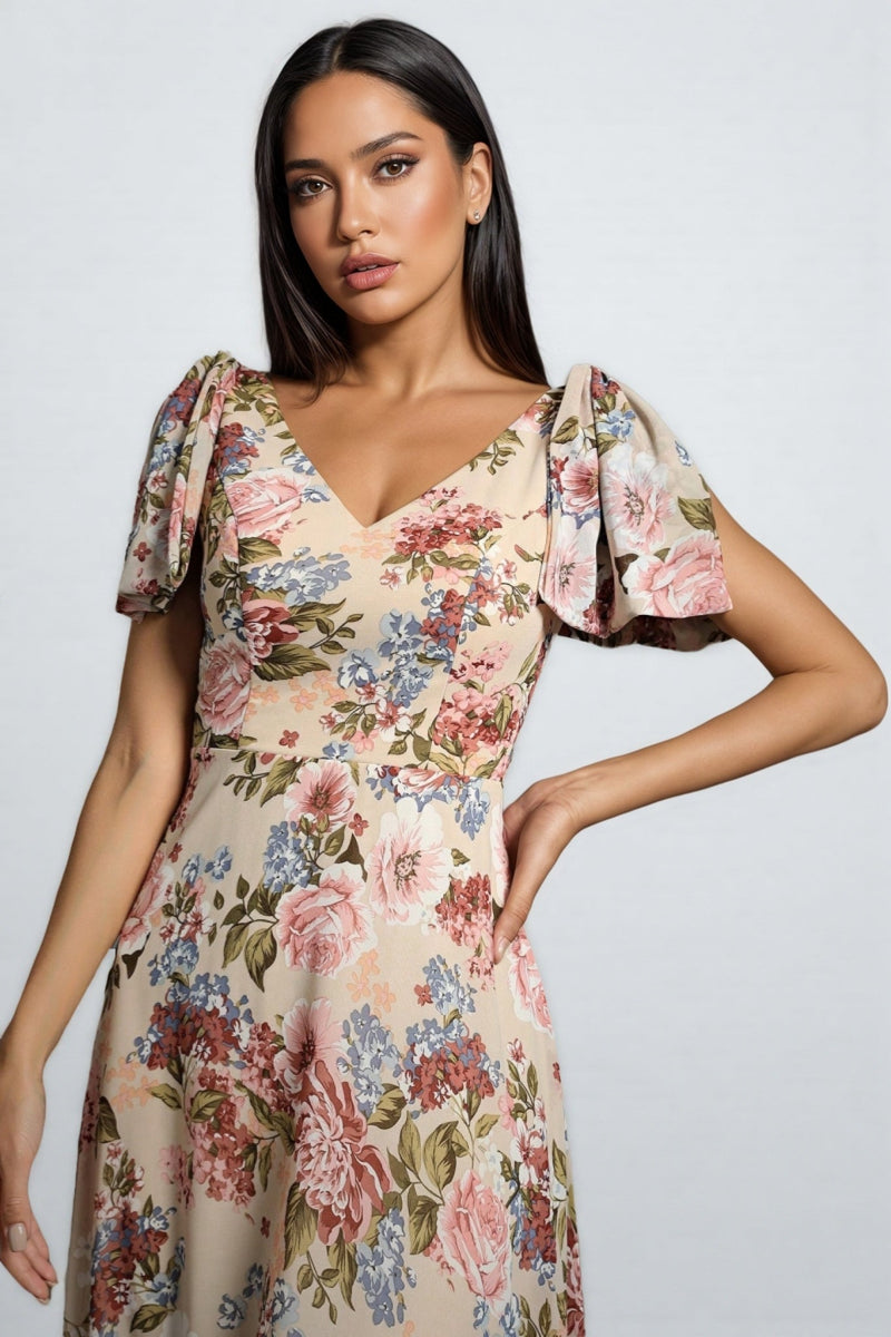 Rosia A-line Maxi Dress