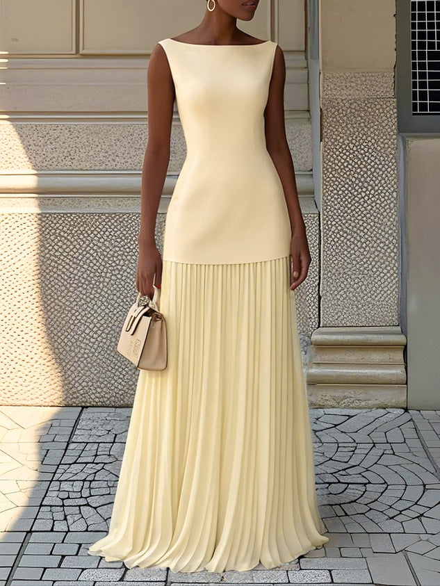 Color Sofia Pleated Two Piece Set