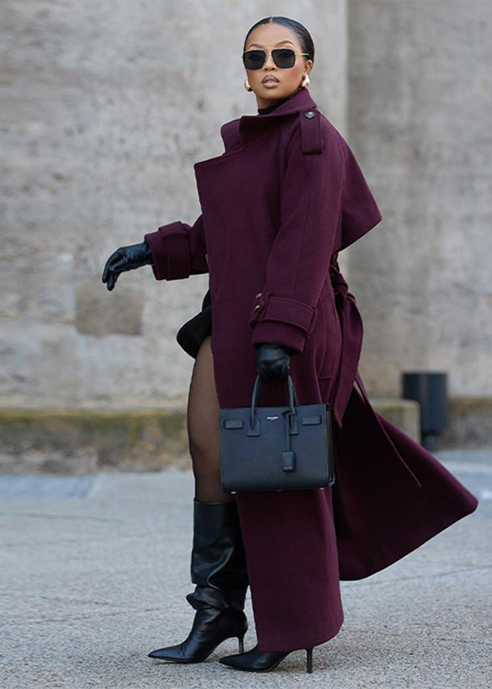 Camilla Double-breasted Belted Trench Coat