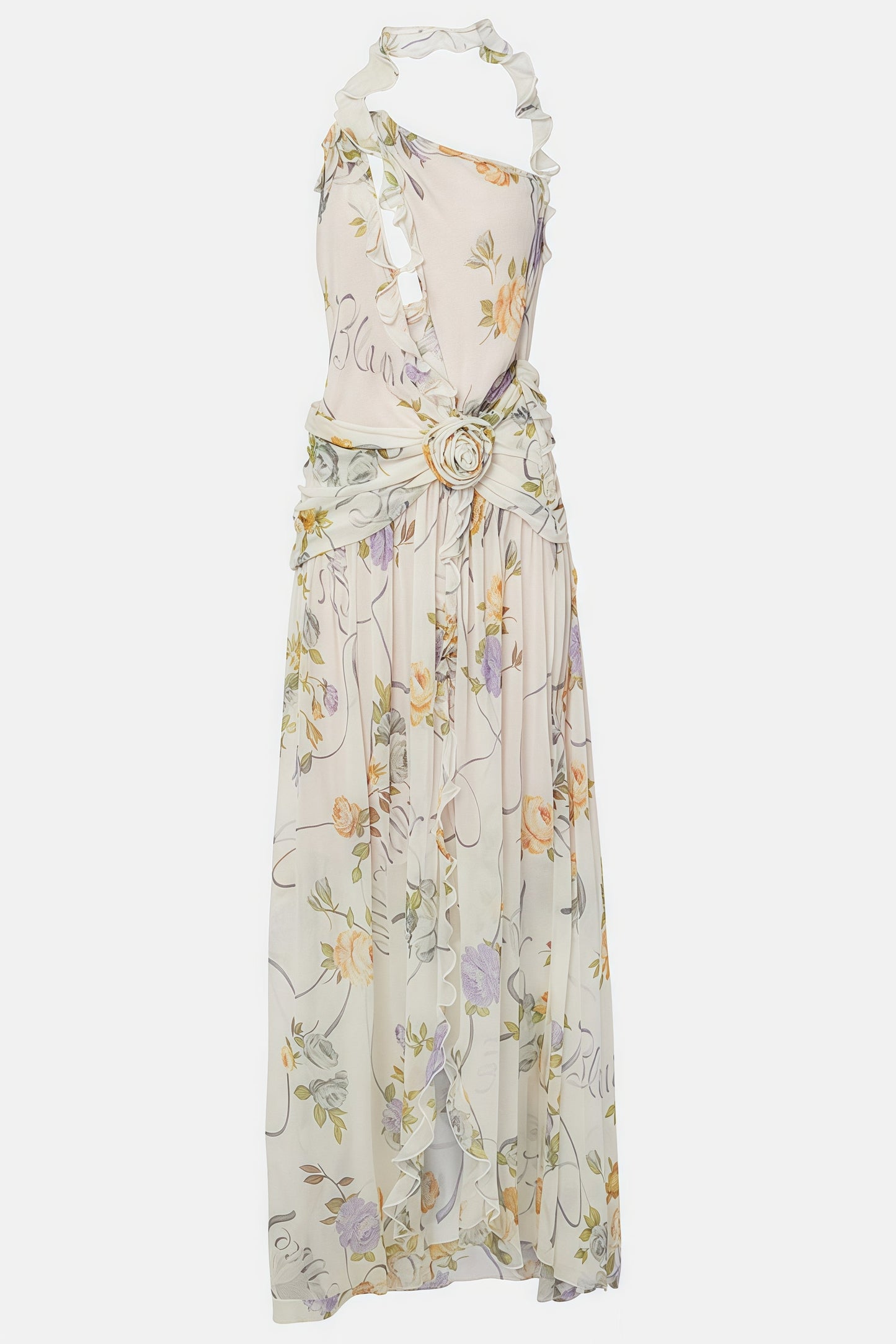 Fanyrt Backless Maxi Dress