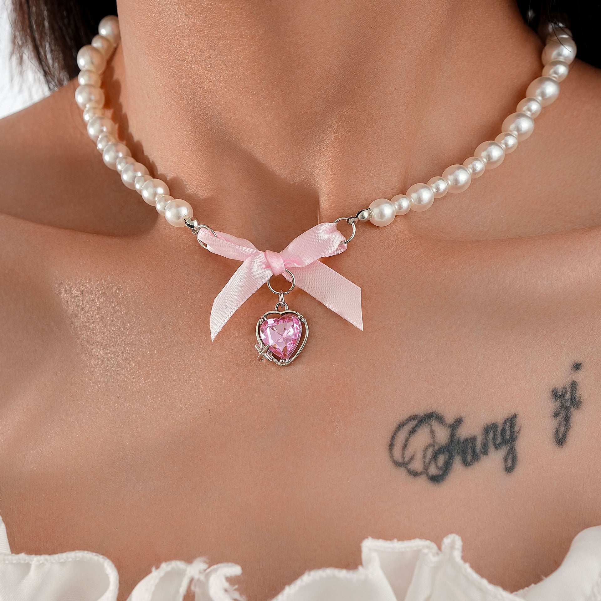 Delicate Artisan Pearl Necklace