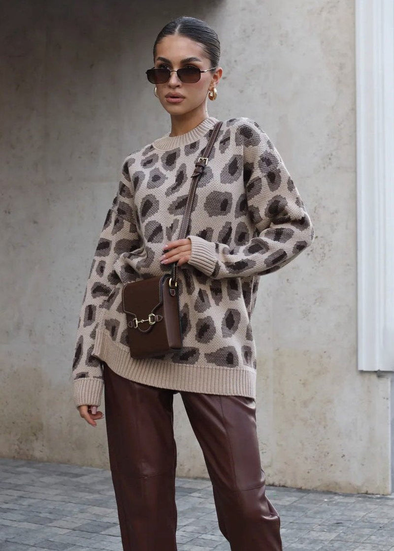 Wild Harmony Oversized Sweater