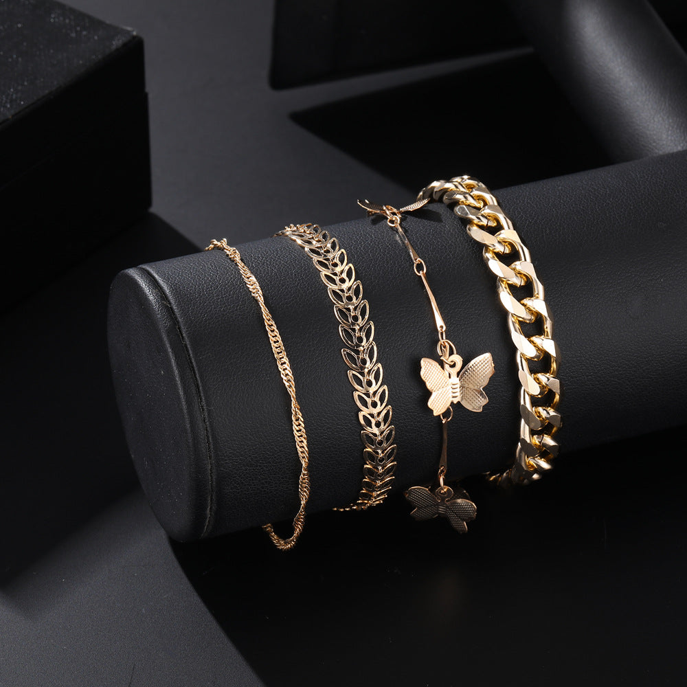 Delicate Artisan Gold Bracelet