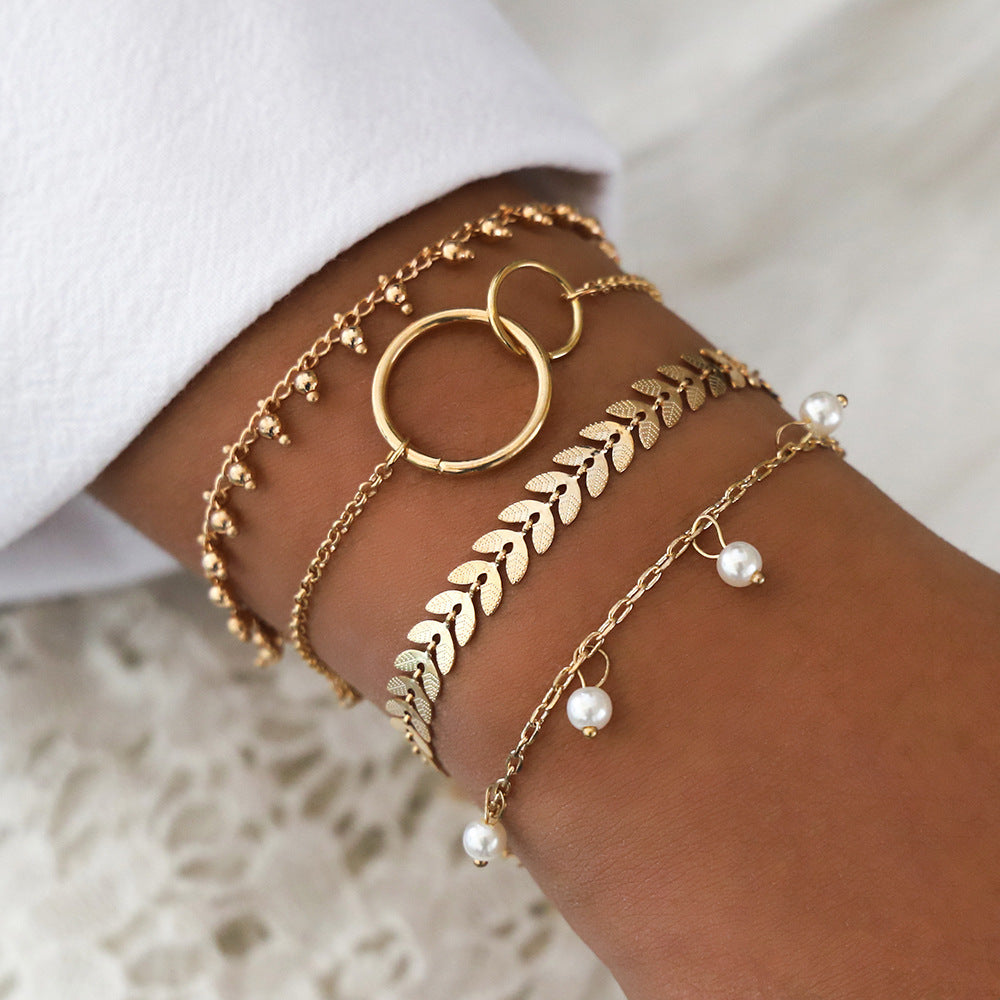 Romantic Pearl Anklet for Special Moments