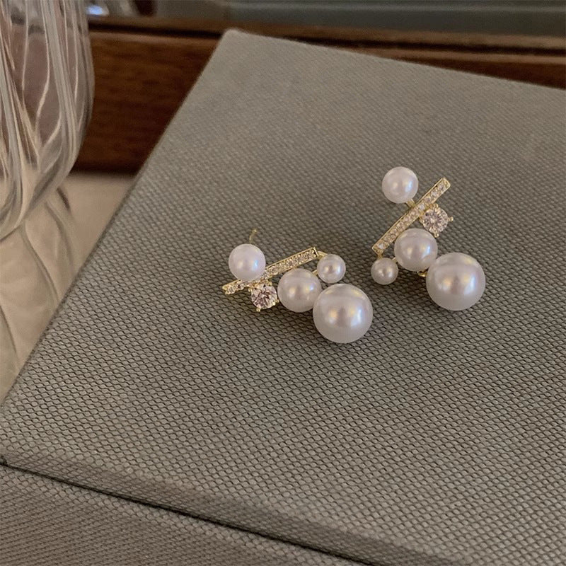 Delicate Artisan Pearl Earring
